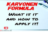 Karvonen Formula Muscle Engineering How to Apply and Use