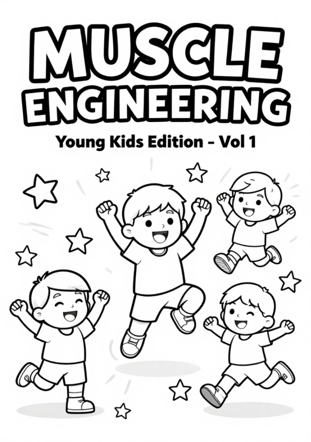 Kids Training Colouring Book - Young Kids Edition 5-8yrs