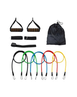 Muscle Engineering 11 Pcs Resistance Tube Bands Set 11 Pcs Resistance Tube Bands Set11 Pcs Resistance Tube Bands Set