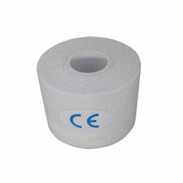 Muscle Engineering White / 5cm x 5m Cotton Elastic Kinesiology Tape 100% Cotton Cotton Elastic Kinesiology Tape 100% CottonCotton Elastic Kinesiology