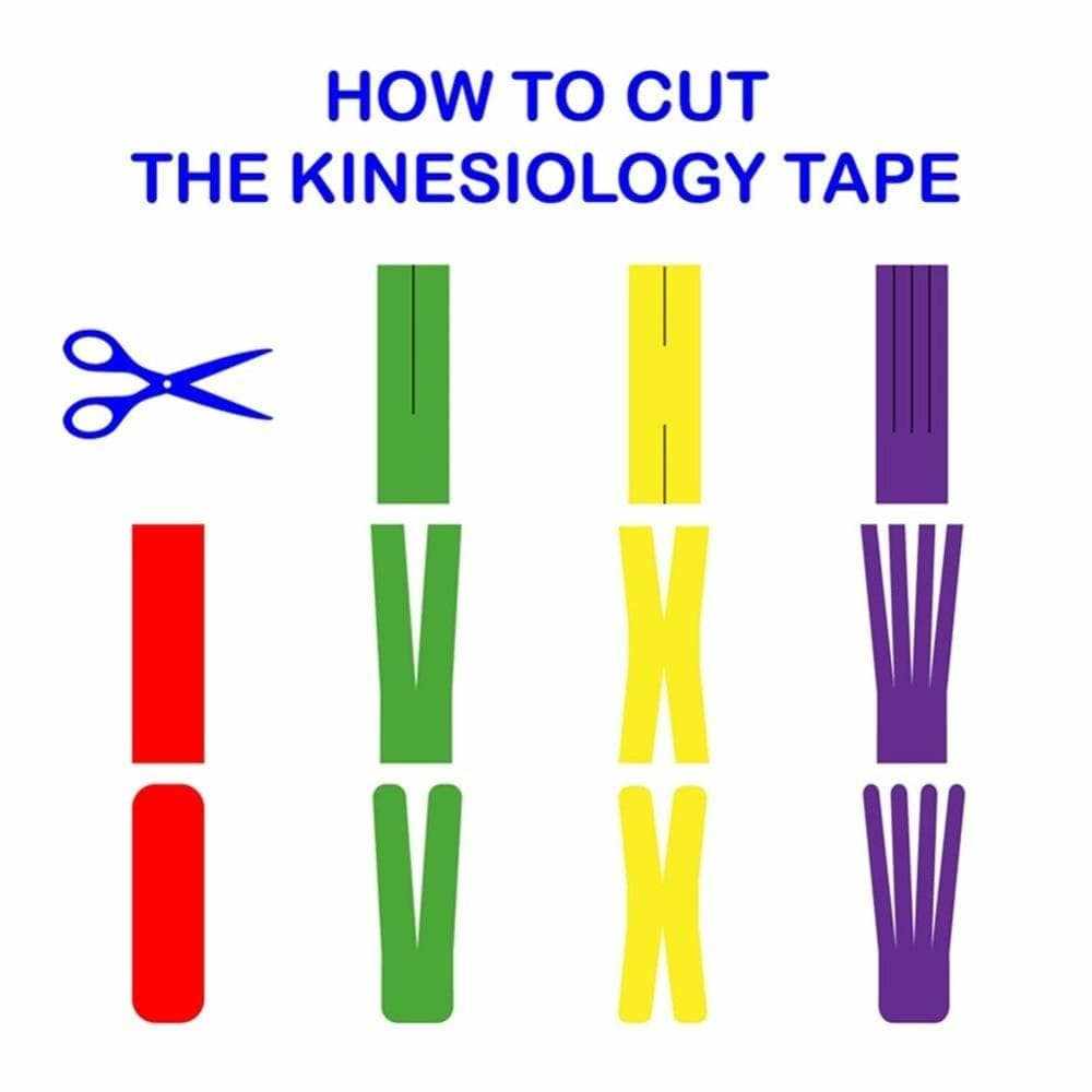 Muscle Engineering Cotton Elastic Kinesiology Tape 100% Cotton Cotton Elastic Kinesiology Tape 100% CottonCotton Elastic Kinesiology