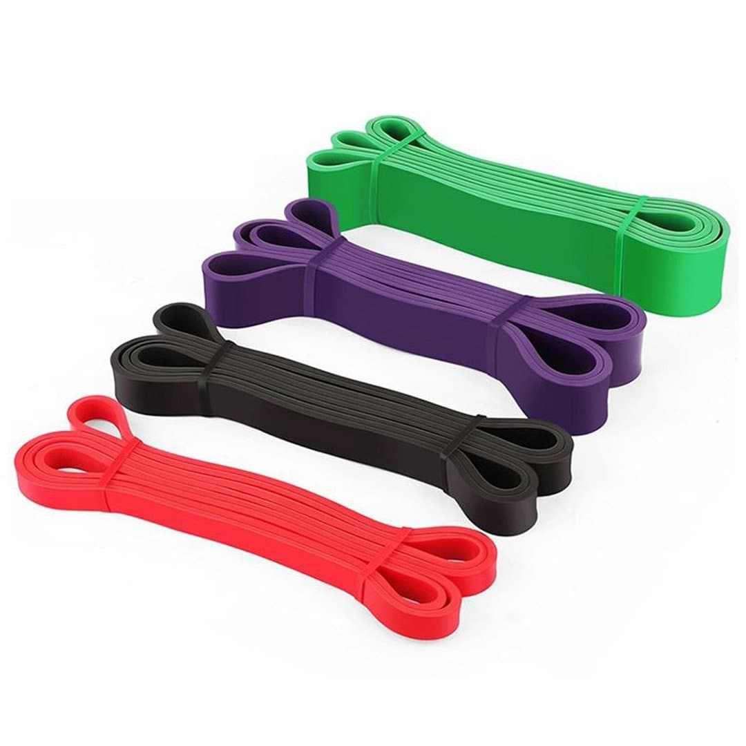 Muscle Engineering Resistance bands 4 Pce Heavy Duty Large Loop Resistance Bands Set 4 Pce Heavy Duty Large Loop Resistance Bands Set4 Pce Heavy Duty Large