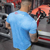 MuscleEngineering Blue Magic Moisture Wicking Training T-Shirt Blue Magic Moisture Wicking Training T-ShirtBlue Magic Moisture Wickin