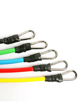 Muscle Engineering 11 Pcs Resistance Tube Bands Set 11 Pcs Resistance Tube Bands Set11 Pcs Resistance Tube Bands Set