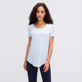 Muscle Engineering Tanks XS / Light Blue ME- Womens Essential Sports Tee