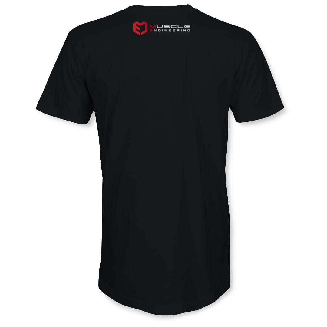 MuscleEngineering T- Shirt All Rounder Jet Black Training T-Shirt All Rounder Jet Black Training T-ShirtRounder Jet Black Training