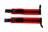 Muscle Engineering Fitness Accessory Red with Black Line Gorilla Wrist Support Wraps Gorilla Wrist Support WrapsGorilla Wrist Support Wraps