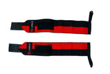 Muscle Engineering Fitness Accessory Red/Black Gorilla Wrist Support Wraps Gorilla Wrist Support WrapsGorilla Wrist Support Wraps