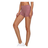 MuscleEngineering XS / Powder Pink ME- High Waisted Bike Training Shorts ME- High Waisted Workout Training Shorts