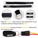 Muscle Engineering Power G - 15 Pcs Resistance Tube Bands Set Power G - 15 Pcs Resistance Tube Bands Set- 15 Pcs Resistance Tube Ban