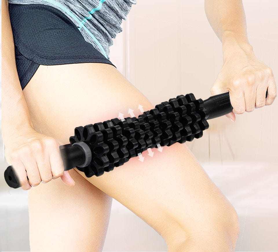 Muscle Engineering Adjustable Muscle Massage Roller Stick- Recovery - Warm Up - Cool Down