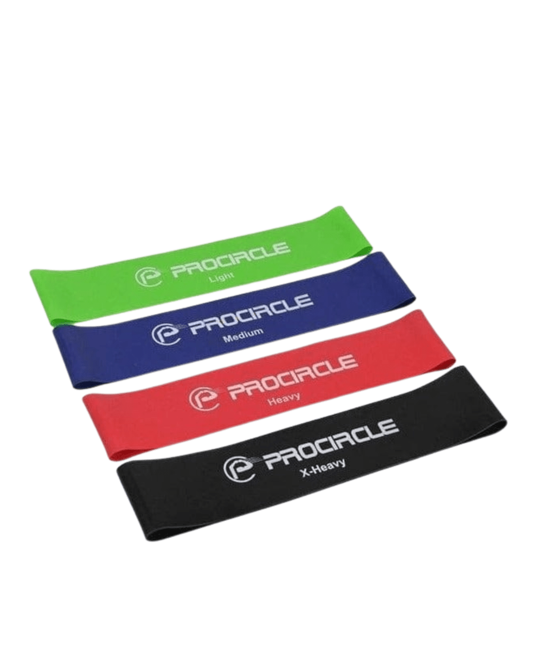 Muscle Engineering Resistance bands Natural Latex Resistance Bands Set 4pce Natural Latex Resistance Bands Set 4pceNatural Latex Resistance Bands